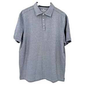 Nat Nast Polo Shirt Men's LARGE Chalkboard Luxury Originals Short Sleeve Golf
